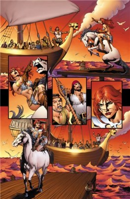 Red Sonja Mystery Island page 04